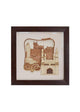 Wooden Art Work Hyderabad Frame Wall Decor 8 x 8 Inch