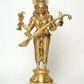 Veena-Vadini Brass Statue of Goddess Saraswati 23 Inches