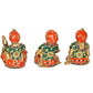 Brass Rajasthani Music Figurines Set for Home Decor Teble Office Statue (Height 5 Inch)