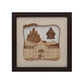 Wooden Art Work Kolkata Frame Wall Decor 8 x 8 Inch