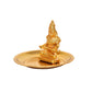 Brass Maa Annapurna or Annapoorna Annapurneshwari Murti Gift Article Decorative Showpiece Brass Idol (Height 2 Inch)