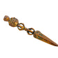 Brass Tibetan Handmade Dorje Vajra Furba Phurpa Dagger Adjustable Pendants (Height: 8 inch) (Multicolor 2)