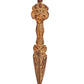 Brass Tibetan Handmade Dorje Vajra Furba Phurpa Dagger Adjustable Pendants (Height: 6.5 inch)