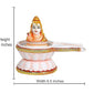 Resin Shiva Shivling Figurine Statue Shivlingam for Temple Home Puja, Height 5 Inches