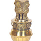 India Brass Ashoka Stambh Showpiece | Height - 11.5 Inches | Color - Gold