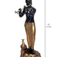 Brass Large Black Krishna Krishn Idol Statue Murti, Height : 29 inch