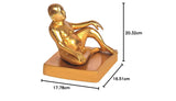 Idol dimensions: 8 in (20.32cm) brass Swami Samarth Akkalkot seated on base