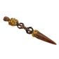 Brass Tibetan Handmade Dorje Vajra Furba Phurpa Dagger Adjustable Pendants (Height: 8 inch) (Multicolor)