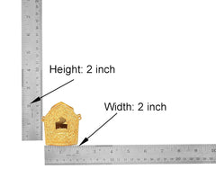 Gau box size diagram showing Height 2 inch and Width 2 inch