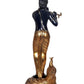 Brass Large Black Krishna Krishn Idol Statue Murti, Height : 29 inch