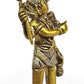 Brass Lord Shiva with Maa Ganga from jata Statue H - 7.2" | Home Decor