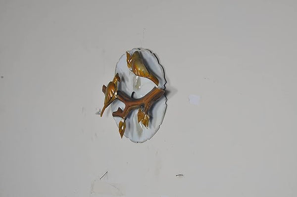 Iron Birds Sitting On Branch Wall Decor Surprise Product (Read Description to learn more) Entryway Setting