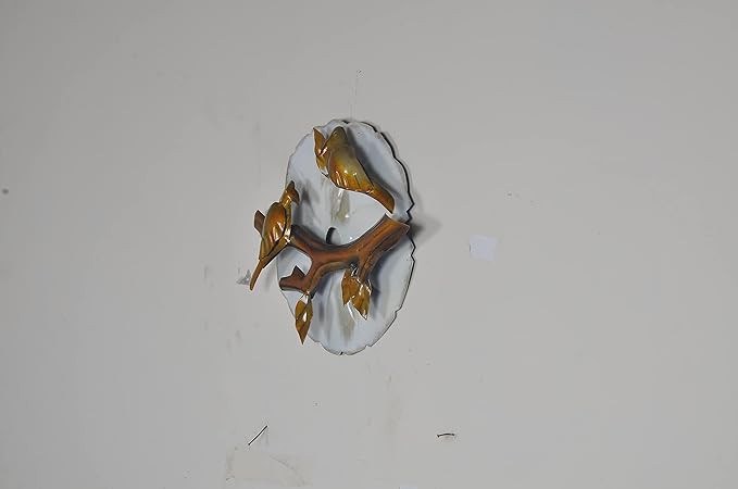 Iron Birds Sitting On Branch Wall Decor Surprise Product (Read Description to learn more) Craft Detail