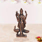 Copper Standing Lord Kartikeya Murugan Murti Decorative Showpiece Copper Murti for Home Decor Mandir Pooja Temple (Height 3 Inch)