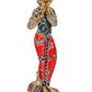 Brass Large Krishna Krishn Murti with Peacock Idol Statue for Home Office Shop, Height : 29 inch