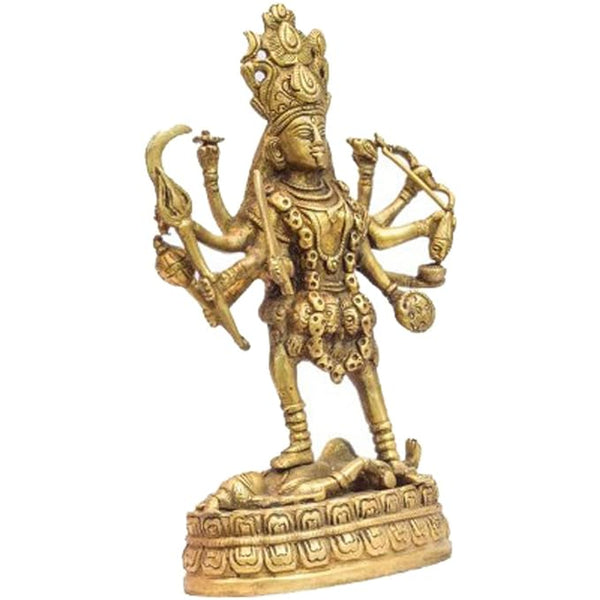 Maa Kali Statue Murti Idol, 22.86cm X 12.7cm Entryway Setting