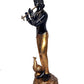 Brass Large Black Krishna Krishn Idol Statue Murti, Height : 29 inch