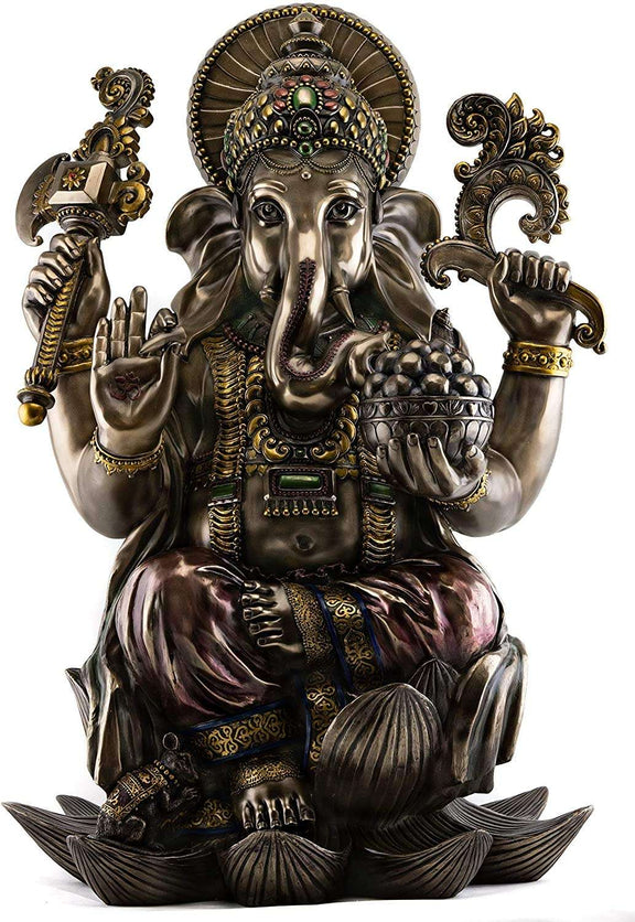 Resin Large Ganesha Statue (Height 18 Inches)