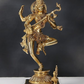 Brass Sculpture of Dancing Goddess Saraswati 14 inches