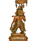 Brass Ganesha Holding Parasol in One Hand Statue Idol Sculpture Statue Home Decor (Height: 16 Inch)