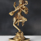 Brass Sculpture of Dancing Goddess Saraswati 14 inches