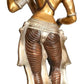 Standing Saraswati Murti Saraswati Idol Brass Statue for Home Entrance Good Luck Vastu Height 29 inches