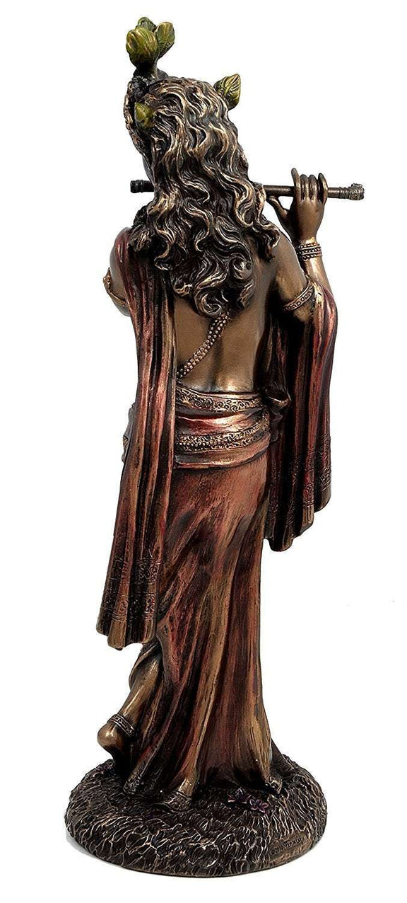 Cold cast Bonded Bronze Murli Krishna (Height:10 inches)
