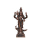 Copper Standing Lord Kartikeya Murugan Murti Decorative Showpiece Copper Murti (Height 3 Inch)