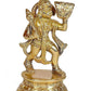 Brass Mahabali Hanuman with Sanjeevani Parvat Idol Height 4.5 Inches