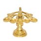 Brass Peacock Aarti Diya Oil Lamp Decorative Puja Home Temple lamp Aarti, Diwali Gifts Home Height: 5 inch