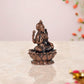 Copper Lakshmi Laxmi Statue Idol Murti for Home Temple Office Mandir, (Height: 2 Inch)
