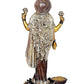 Brass Statue of Maa Lakshmi Idol Maa Lakshmi Religious Statue Height 10 Inch