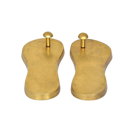 Charan Paduka | Khadau Pooja | Brass Height 10 inch