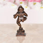 Copper Bal Krishna with Laddu Statue Showpiece for Home Office Copper Color (Height 3.5 Inch)