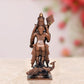 Copper Standing Lord Kartikeya Murugan Murti Decorative Showpiece Copper Murti (Height 4.5 Inch)