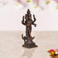 Copper Standing Lord Kartikeya Murugan Murti Decorative Showpiece Copper Murti (Height 3 Inch)