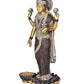 Brass Statue of Maa Lakshmi Idol Maa Lakshmi Religious Statue Height 10 Inch