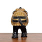 Bronze Elephant Figurine Best gifts (Black and Golden) Type 1