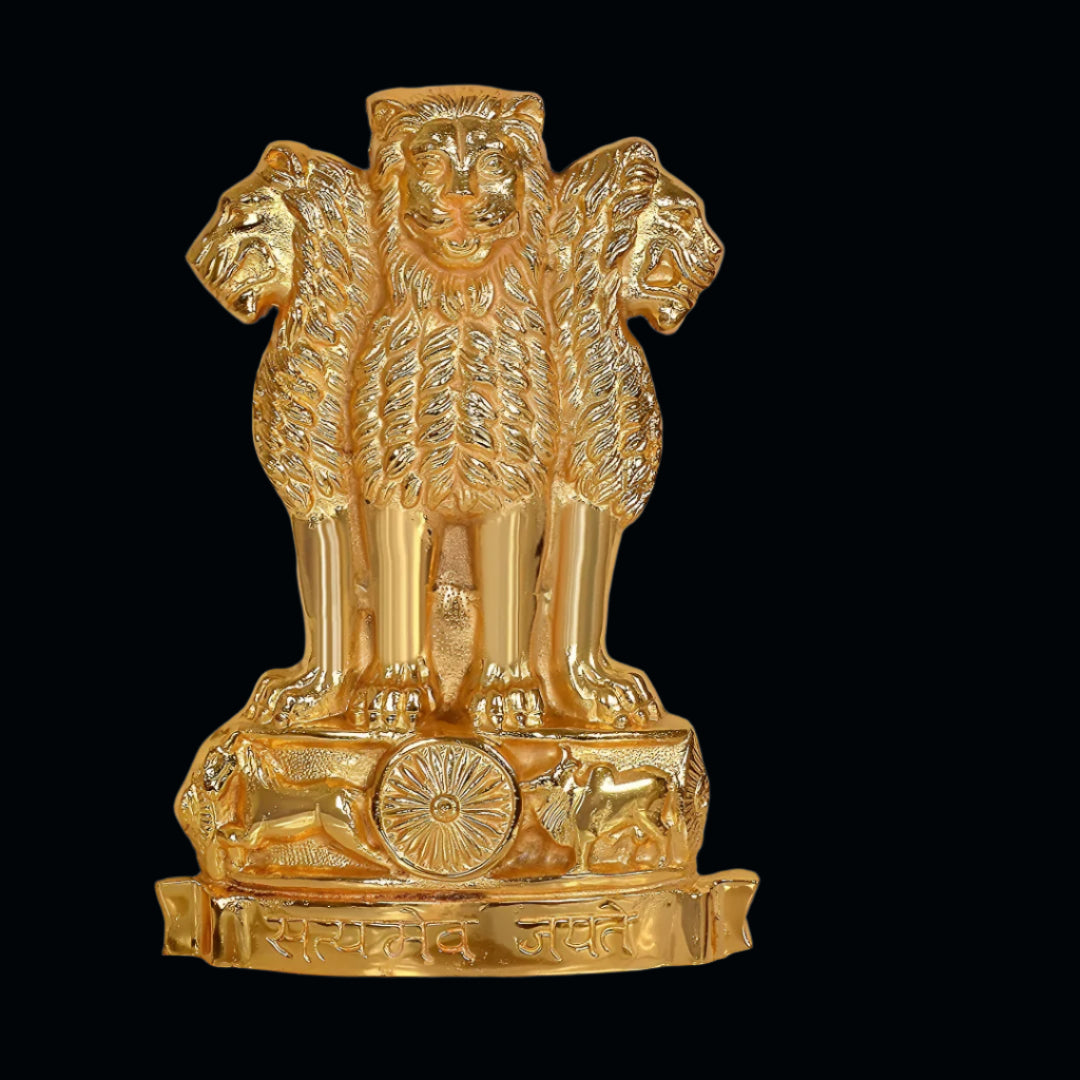 AONA Metal Big Huge Ashoka Stambh State Emblem ashoka pillar asoka 