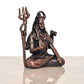 Copper Lord Shiva Shiv Murti Sculpture for Home Decor, Mandir, Ofice (Height : 2 Inch)