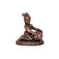 Copper Lord Bal Gopal Krishna makhan chor Idol Statue | Pooja Home Decor Mandir |(Height 2 Inch)