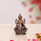 Copper Lakshmi Laxmi Statue Idol Murti for Home Temple Office Mandir, (Height: 3 Inch)