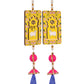 Shubh Labh for Door Entrance for Home Decoration, shubh labh Door Hanging Diwali Decor Home mandir (Height 12 Inch)