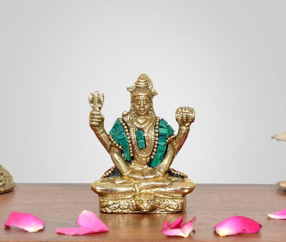 AONA Brass Lord Bholenath Sculpture