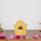 Metal Tibetan Buddhist Small Gau Box (Height 2 Inch)