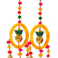 Kalash for Door Entrance with Bells Door Hangings Pair for Home Decor Diwali Decor Diwali Home Decoration Door Hangings for Entrace Door (Height: 16 Inch)