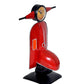 Metal Red Scooter Showpiece Decorative Showpiece with Clock Home Decor Table Decor Table Top Showpiece for Gift Red Height 14 Inches