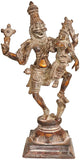 Brass Lakshmi Narasimha Murti (Height: 11.5 Inches)
