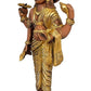 Brass Dhanvantari The Physician of Gods Height 15.5 Inches (Bronze Gold)