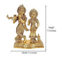 Brass Radha Krishna Murti Idol Statue